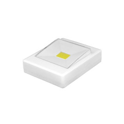 Lampa ścienna włącznik LED COB1W COB na baterie + magnes/naklejka-Oświetlenie