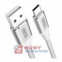 Kabel USB Wt.A-USB-C 1m Silv.2.0 UNITEK USB2.0 /USBCwtyk-wtyk
