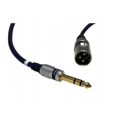 Kabel Jack 6,3m. wt.-wt.XLR 5m stereo/kabel mikro. MK36 Vitalco-Kable i Przyłącza RTV i PC