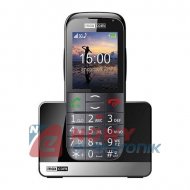 Telefon GSM MAXCOM MM721 CZA3G  czarny, dla Seniora SOS