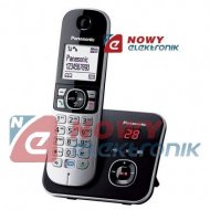 Telefon PanasonicKX-TG6821PDB(+ Czarny z sekretarką bezprzewodowy