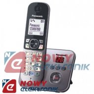 Telefon PanasonicKX-TG6821PDM(+ Szary z sekretarką bezprzewodowy