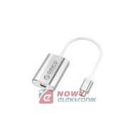 Adapter USB-C na miniDisplayPort 4K@60Hz alu Orico