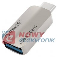 Przejście USB-C na USB3.0 ORICO OTG adapter ładowania/transm.