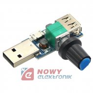 Regulator napięcia 5V USB(moduł) 2,5-5V DC przetwornica