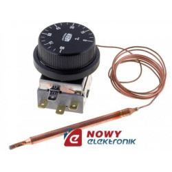 Termostat z kapilarą 0-90C czujnik temp. 10A 400VAC-Sterowniki i Czujniki Przemysłowe