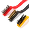 Szczotka druciana zestaw 3szt szczotek technicznych-Narzędzia Warsztatowe i Wyposażenie