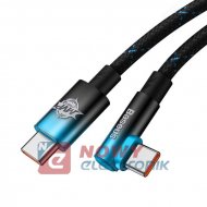 Kabel USB-C wt./wt. Kątowy 1m Baseus MVP2 100W 5A