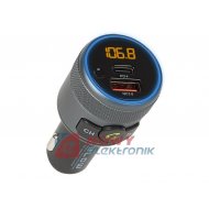 Transmiter FM BLOW Bluetooth 5.1 +USB QC3.0 USB-C PD 20W