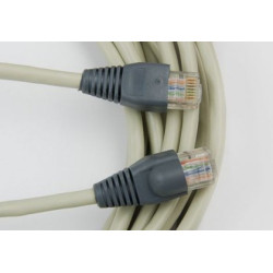 Kabel LAN kat.5e UTP 1m czarny, szary-Kable i Przyłącza RTV i PC