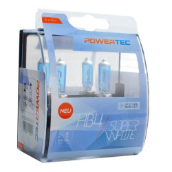 Żarówka HB4 12V POWERTEC Super White kpl. DUO-Oświetlenie