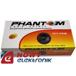 Głośnik TS-C1622M 17cm PHANTOM Bass woofer 6,5" 16,5cm RMS 60W kpl.-CAR AUDIO-VIDEO