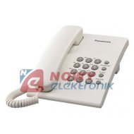Telefon PanasonicKX-TS500PDW   biały przewodowy