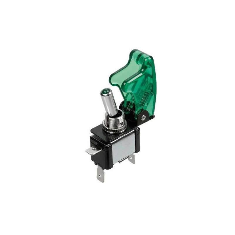 Przełącznik TOP-GUN GREEN 12/24V 20A włącznik TOPGUN LED LAMPA ...