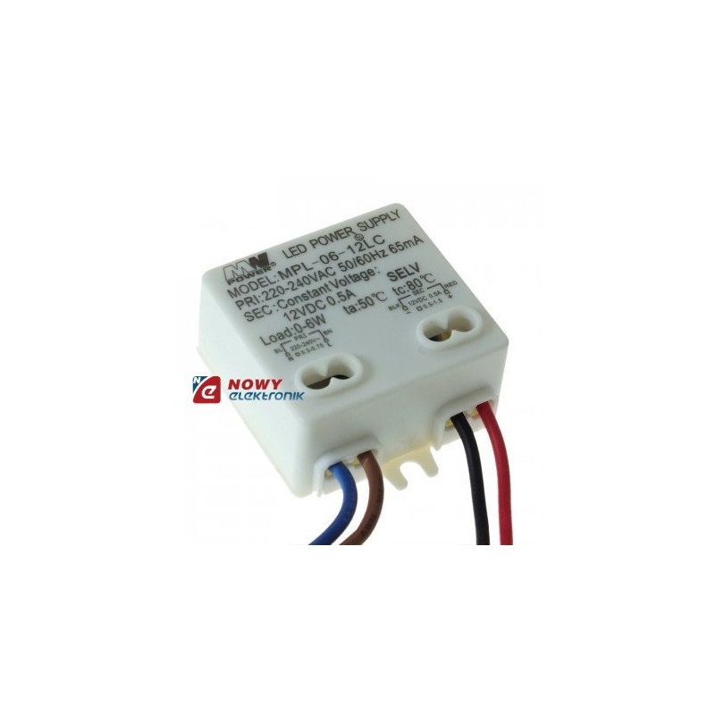 Alimentatore LED MW Power MPL-06-12 Da 6W - Compatto E - Foto 11