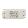 Zasilacz ZI LED 12V/1,25A ORNO 15W, Impulsowy plastik-Zasilacze i Transformatory