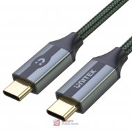 Kabel USB 3.1 USB-C/USB-C 1m HQ Unitek Oplot Type-C/Type-C 100W 4K