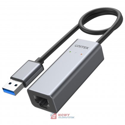 Karta sieciowa USB3.1 - RJ45 LAN adapter UNITEK 2,5Gbit