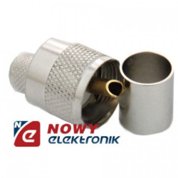 Wtyk UHF zaciakany RG11-Podzespoły Elektroniczne