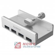 HUB USB 3.1 4-port. aluminiowy  biurkowy ORICO