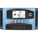 Kontroler solarny 30A 12/24V DC MPPT+PWM regulator z LCD USB  Ładowania