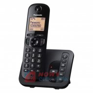 Telefon PanasonicKX-TGC220PDB(+ Czarny Bezprzewodowy z automatem zgłosz.