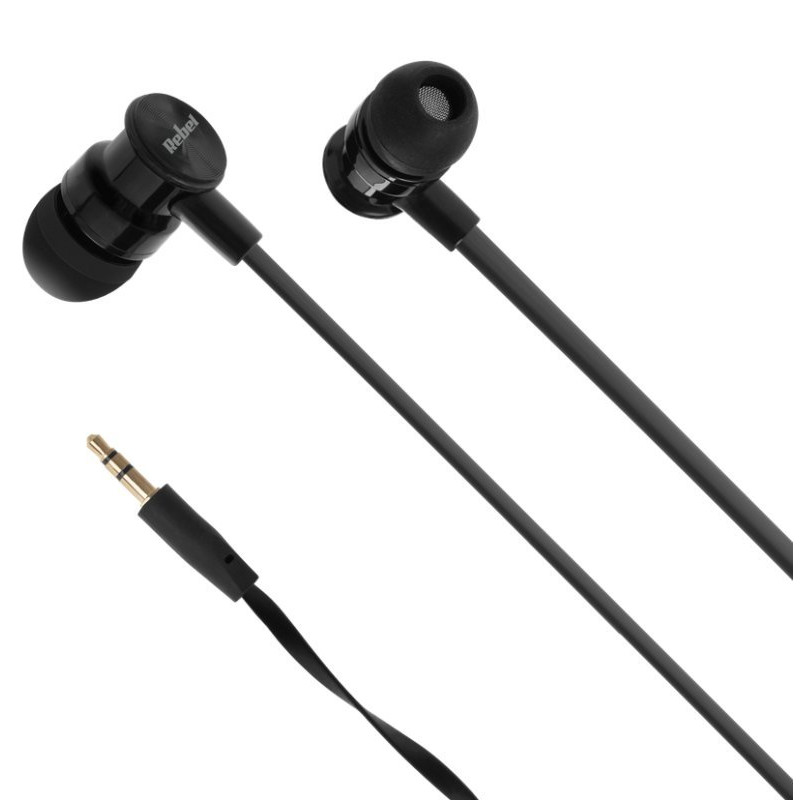 Słuchawki REBEL douszne super bass-Naglosnienie i Estrada