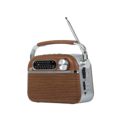 Radio FM LTC2027 Retro NIDA AM/FM, USB, SD, Akumulator 1200mAh-RTV SAT DVB-T
