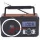 Radio przenośne FM/USB/MP3 RD-20 Ciemno-Brązowe DARTEL