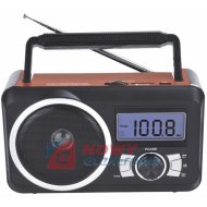 Radio przenośne FM/USB/MP3 RD-20 Jasno-Brązowe DARTEL