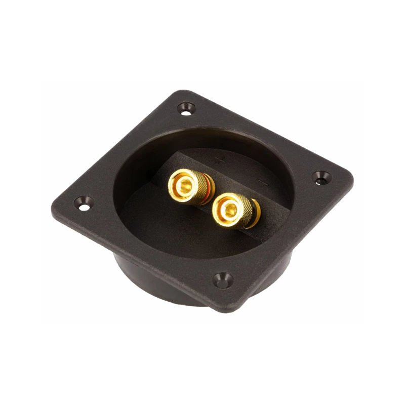 Gniazdo gł. Terminal ZG2P BASSER Premium, otwór 70mm, wymiary 80x80mm-Naglosnienie i Estrada