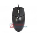 Mysz optyczna A4TECH USB 800dpi 1,5M OP-720  czarna