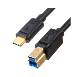 Kabel USB Wt.C/Wt.B 3.0 2m UNITEKTYPE-C USB-C drukarki-Kable i Przyłącza RTV i PC