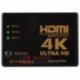 Przełącznik HDMI 1x3 UHD 4K Switch z pilotem