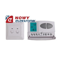 Termostat C-7RF pokojowy bezprz| podświetlany 7-35°C Polska produkcja-Sterowniki i Czujniki Przemysłowe
