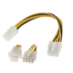 Kabel ATX EPS 8pin wt - 4pin gn. CPU-Zasilacze i Transformatory