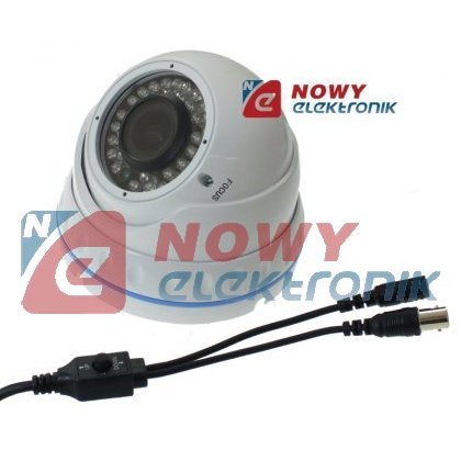 Kamera kolor KSHR30-SEE700-MZ-W analogowa SONY EFFIO 2,8-12mm IR30m biał