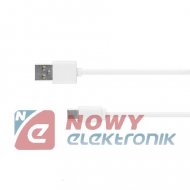 Kabel USB - USB-C długi wtyk TYPE-C