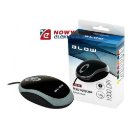 Mysz optyczna BLOW MP-20 szara USB-Komputery i Tablety