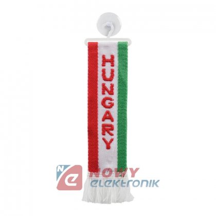 Proporczyk flaga HUNGARY Węgry Węgry przewieszka