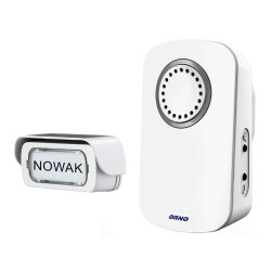 Dzwonek bezp. sieciowy ERATO AC lear.sys. 32dźw. ORNO-Dzwonki