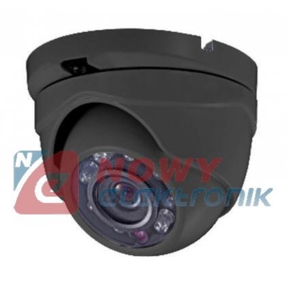 Kamera HD-UNIW. AC-D202F-G-I 2MP 4w1 IR, 2,8mm kopułka Szara TVI/AHD/CVI/CVBS