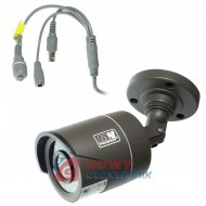 Kamera HD-UNIW. AC-T202F-G 2MPX 4w1 2,8mm Tuba Mała Szara TVI/AHD/CVI/CVBS