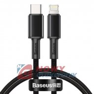 Kabel USB-C - Lightning Iphone BASEUS PD, 20W 1m, Premium