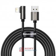 Kabel USB wt.A-Iphone BASEUS 2m Lightning kątowy czarny