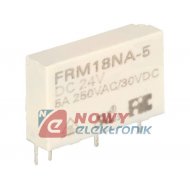 Przekaźnik FRM18NA-18VDC 5A PCB SPST-NO interfejsowy