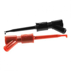 Chwytak pomiar. KLEPS-2 czarny BU HIR czerwony-Mierniki i Multimetry