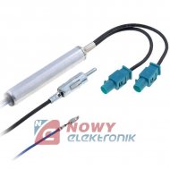 ZRS-SA2F-DIN Separator antenowy 2xwt.Fakra/wtyk DIN VW/SEAT/