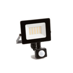 Halogen LED 20W + sens. NW 4000K z czujnikiem PIR, ECOLIGHT, neutralny-Oświetlenie