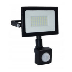 Halogen LED 20W + sens. CW zimny z czujnikiem PIR, ECOLIGHT-Oświetlenie